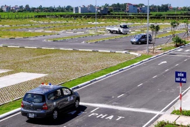 Sân sa hình ở Hậu Giang - Trường Dạy Lái Xe Ở Hậu Giang