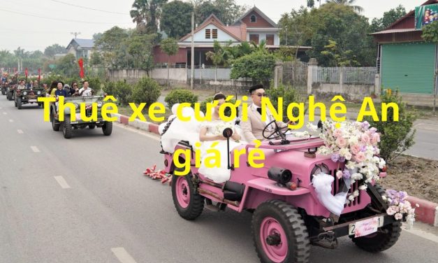 Nghệ An – TOP 9+ Thuê Xe Cưới Nghệ An, Rước Dâu Giá Rẻ