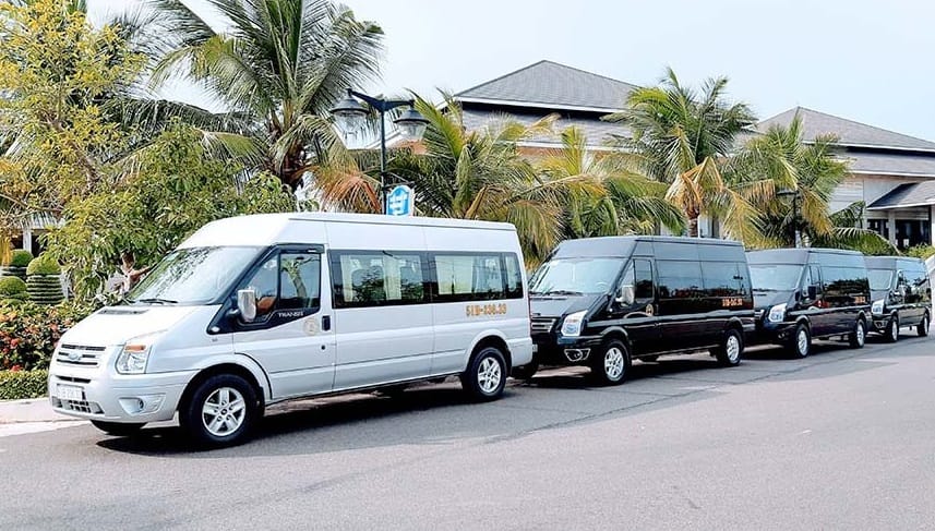 Hình: Xe Du Lịch Việt Mỹ - Thuê xe 16 chỗ Cần Giờ