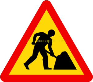 Công trường - Biển báo nguy hiểm