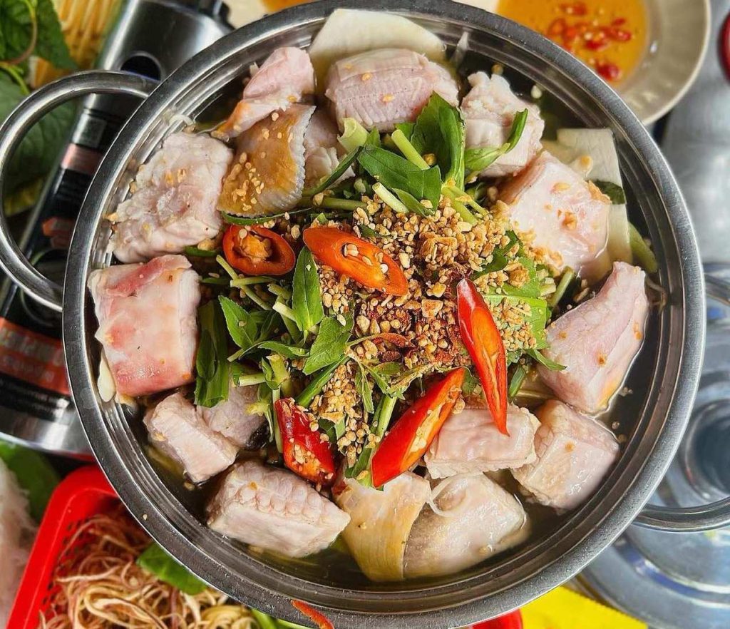 Lẩu Cá Đuối - Ăn sáng Cần Giờ