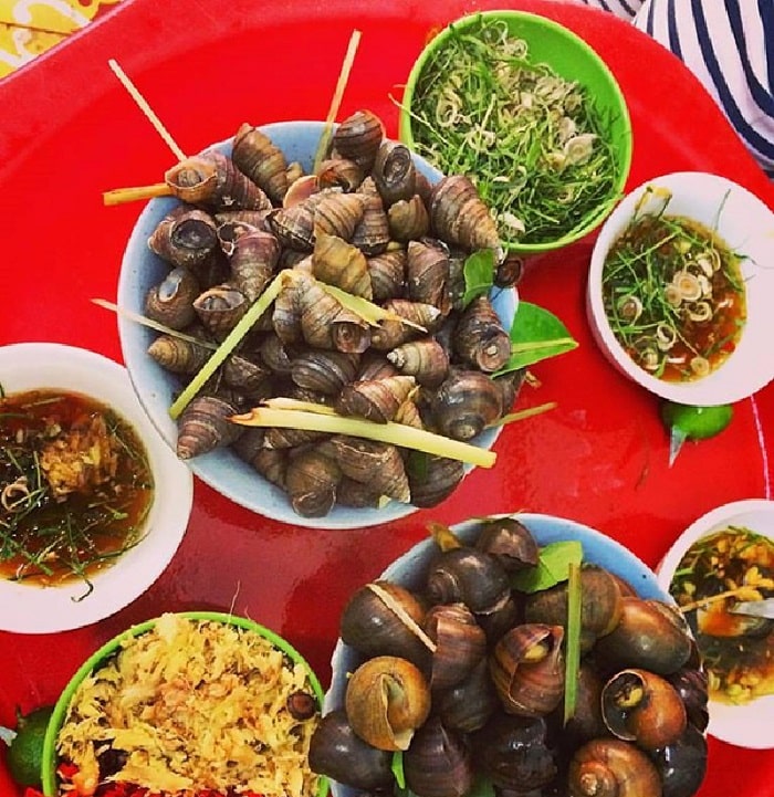 Ốc luộc Hưng Yên - Món ăn tối ngon ở Hưng Yên