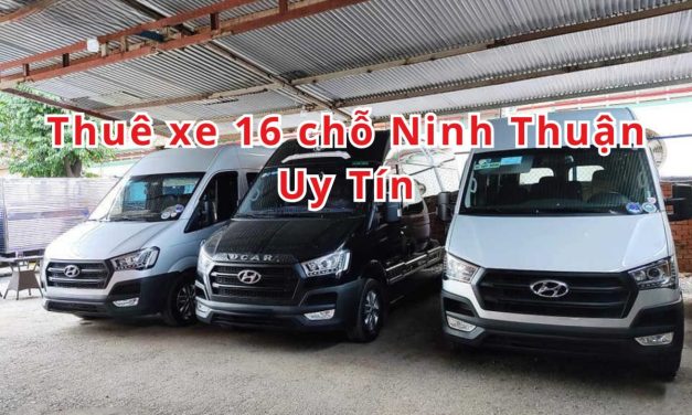 Ninh Thuận – TOP 10+ thuê xe 16 chỗ Ninh Thuận uy tín 2026