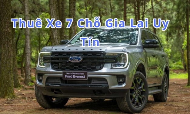 Gia Lai – TOP 10+ thuê xe 7 chỗ Gia Lai uy tín 2026