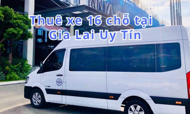 Gia Lai-TOP 10+ thuê xe 16 chỗ Gia Lai uy tín 2026