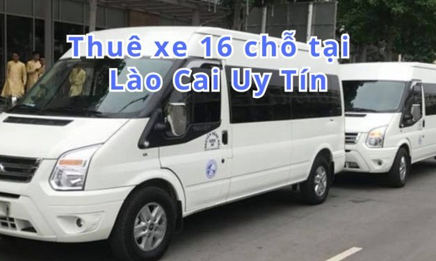 Lào Cai-TOP 5+ thuê xe 16 chỗ Lào Cai uy tín 2026