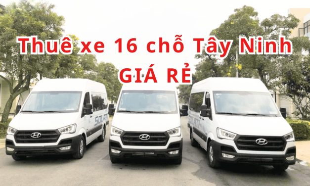 TOP 8+ Thuê xe 16 chỗ Tây Ninh giá rẻ 2026