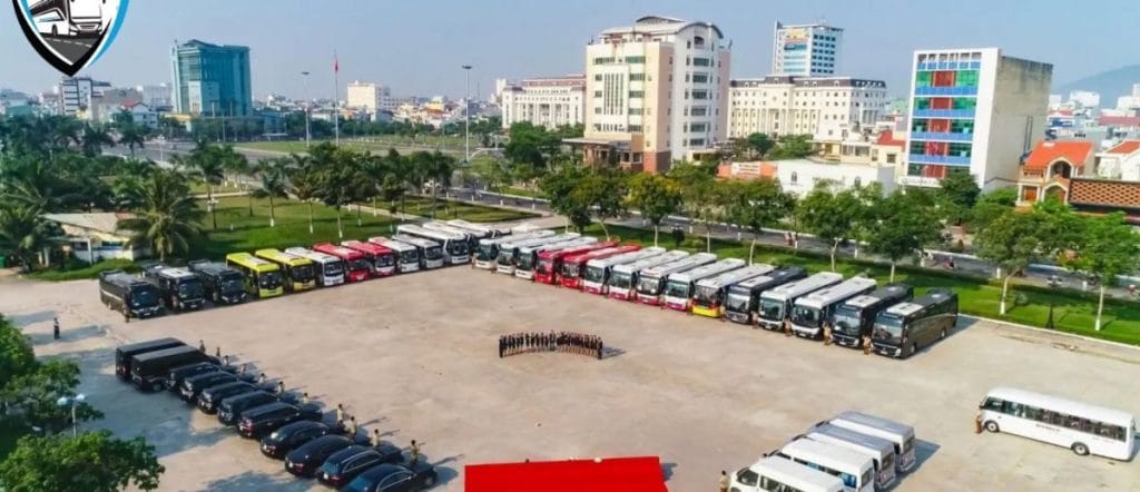 Dàn xe cho thuê của Xe Miền Nam - Thuê xe 7 chỗ Quận 2