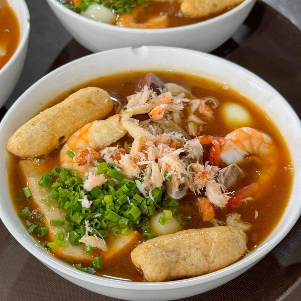 Bánh canh ghẹ - Món Ăn Sáng Ngon Quận Bình Tân