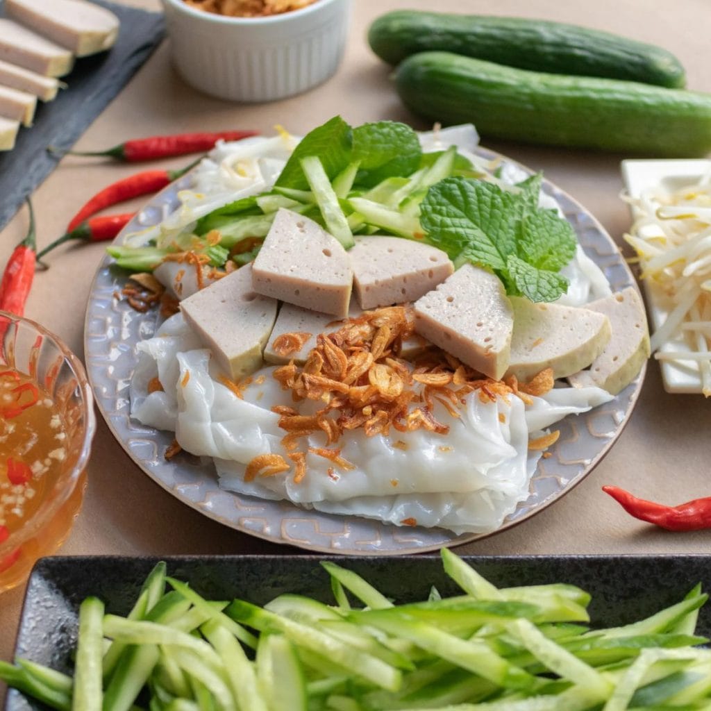 Bánh ướt nóng - Món Ăn Sáng Ngon Quận Bình Tân