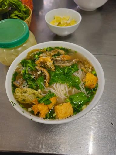 Bún cá sông - món ăn trưa ngon ở Bắc Kạn