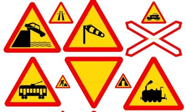 Các biển báo nguy hiểm phổ biến – học lái xe ô tô, thi bằng xe máy