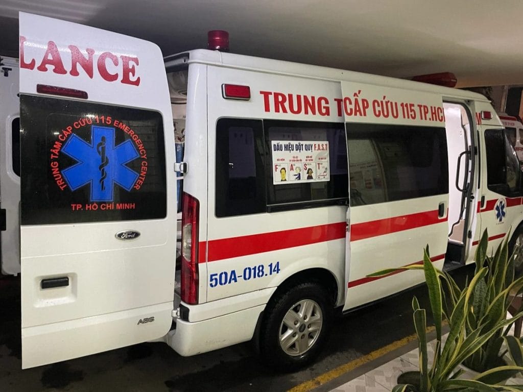 Trung tâm Cấp cứu 115 TP.HCM - Xe Cấp Cứu Quận 1 