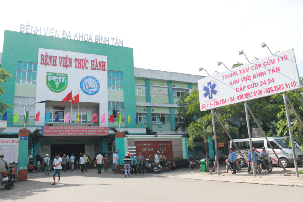 Bệnh viện Quận Bình Tân - Xe Cấp Cứu Quận Bình Tân