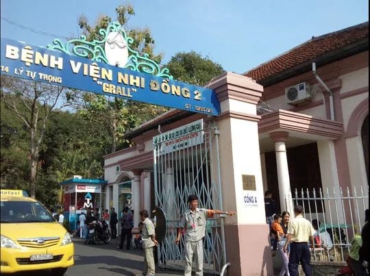 Bệnh viện Nhi Đồng 2 - Xe Cấp Cứu Quận 1 