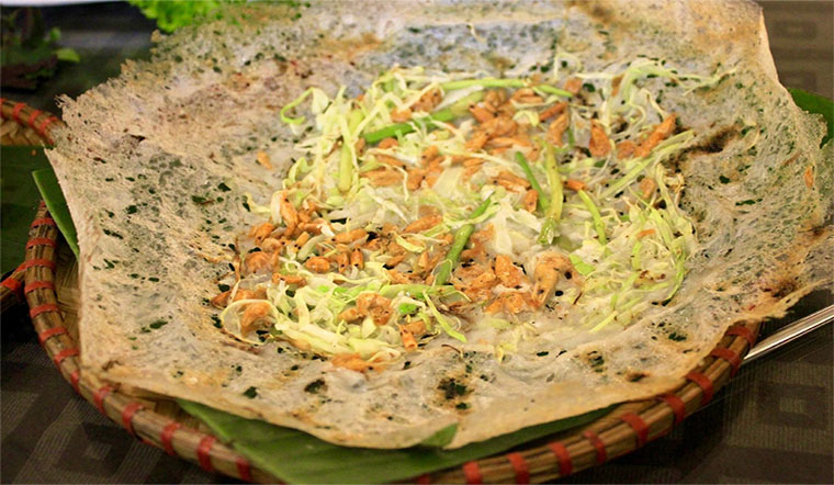Bánh khoái tép Thanh Hóa - Ăn tối Thanh Hóa
