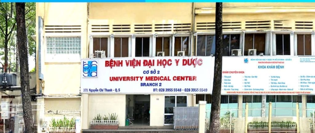 Bệnh viện Đại Học Y Dược cơ sở 2 - Xe cấp cứu quận 11