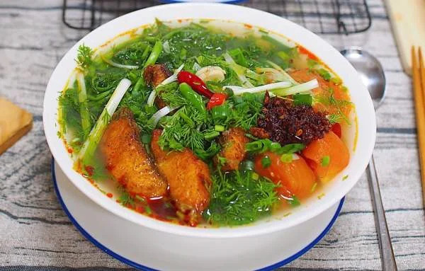 Bún Cá - Ăn trưa Lạng Sơn