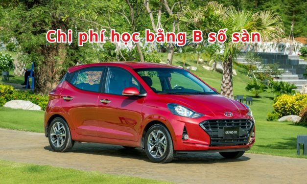 Chi phí học bằng B số sàn 2026: Bảng giá & mẹo tiết kiệm