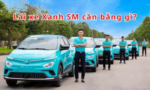 Lái xe Xanh SM cần bằng gì 2026? Điều kiện & thủ tục mới