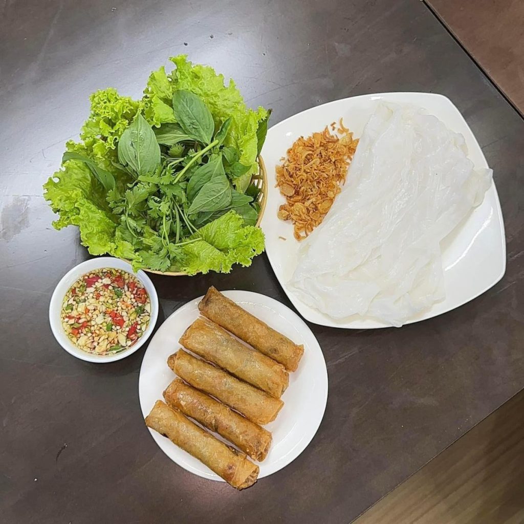 Ram bánh mướt Hà Tĩnh - ăn trưa Hà Tĩnh