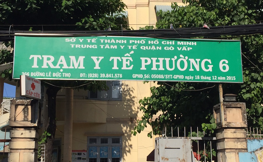 Trạm Y Tế Phường 6 Quận Gò Vấp - Xe Cấp Cứu Quận Gò Vấp