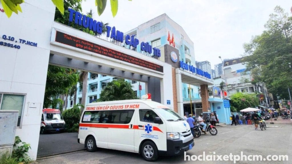Trung tâm cấp cứu 115 - Xe Cấp Cứu Quận 10