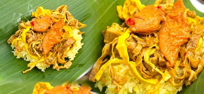 Xôi măng gà Đắk Lắk - Ăn sáng Đắk Lắk