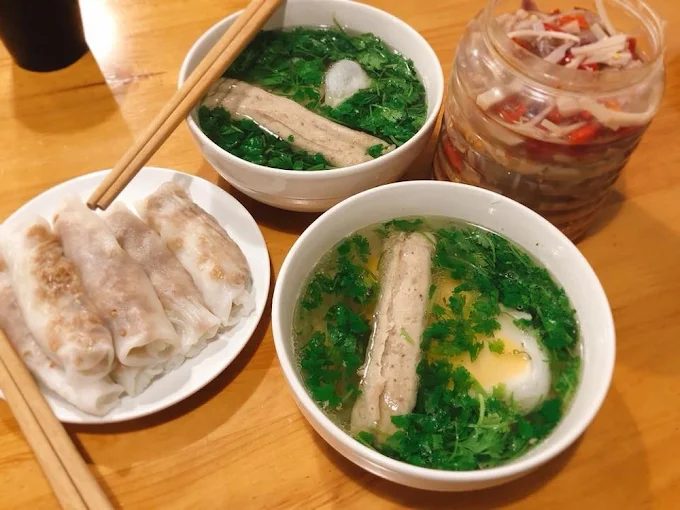 Bánh cuốn nóng - Ăn sáng Đắk Nông
