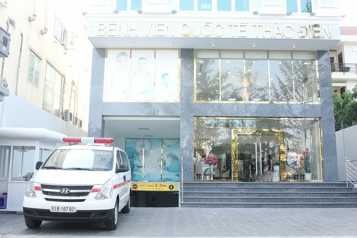 Bệnh viện Quốc tế Thảo Điền - Xe cấp cứu quận 2