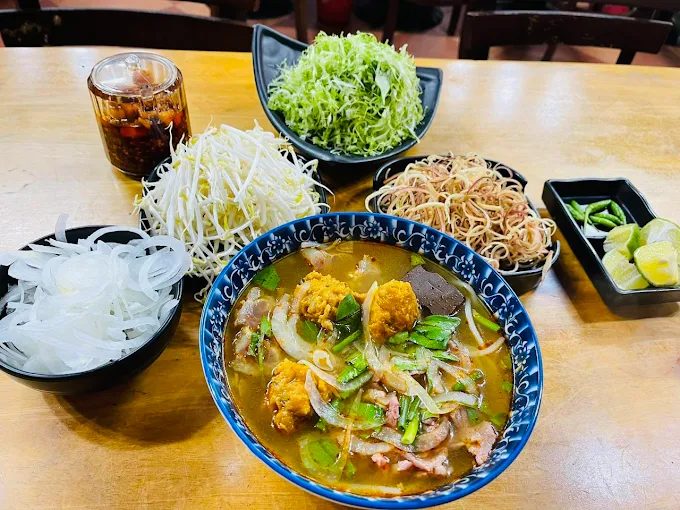 Bún bò Huế Đà Lạt - Ăn sáng Lâm Đồng 