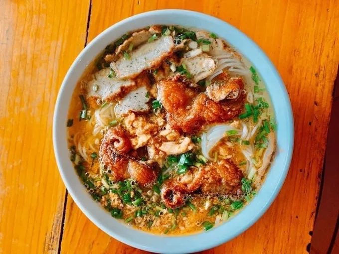 Bún cá - Ăn sáng Điện Biên