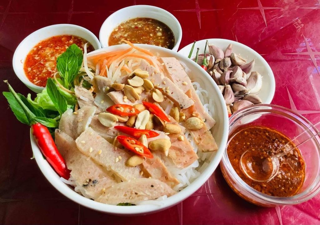 Bún Mắm Nêm - ăn tối Đà Nẵng