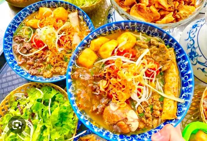 Bún riêu cua đồng - Ăn trưa Đắk Nông