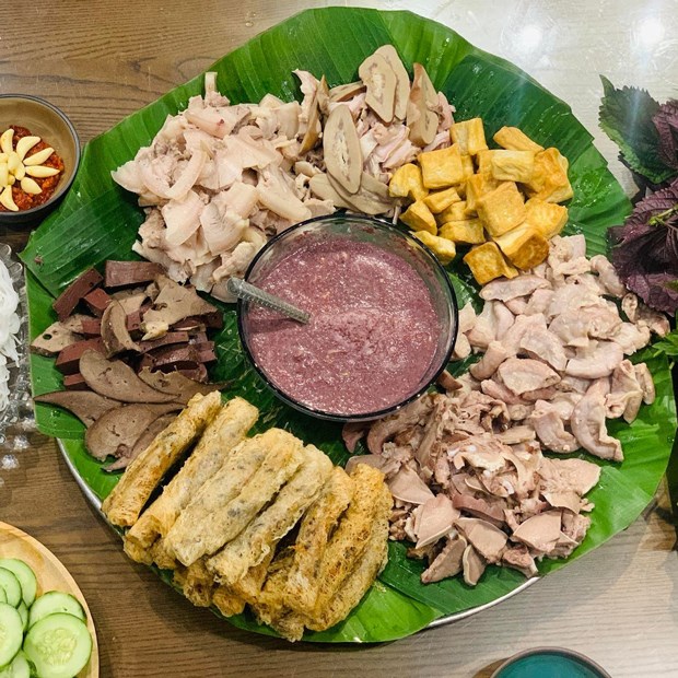 Bún đậu mắm tôm - Ăn tối Hà Tĩnh