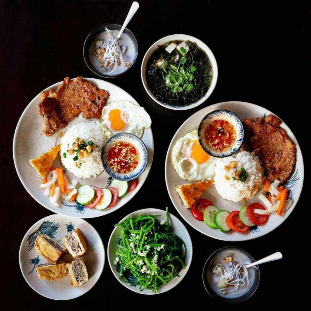 Cơm Tấm - ăn trưa Đà Nẵng