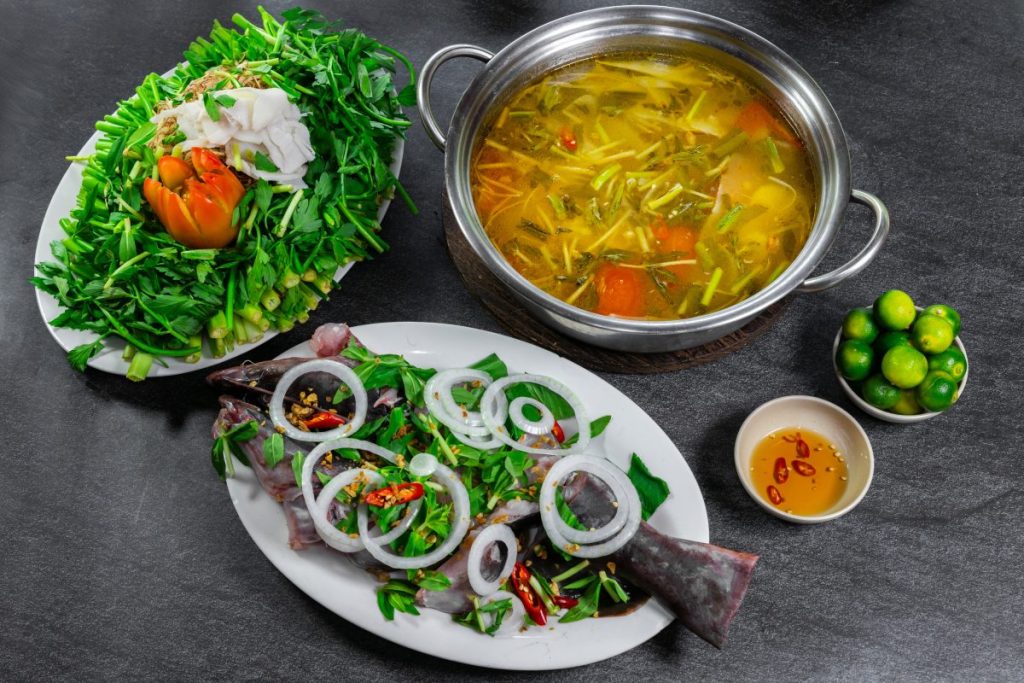 Lẩu cá lăng - ăn tối Đồng Nai