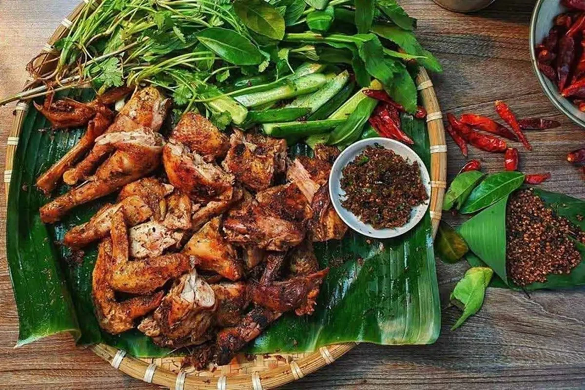 Gà Nướng Mắc Mật - Ăn tối Phú Thọ