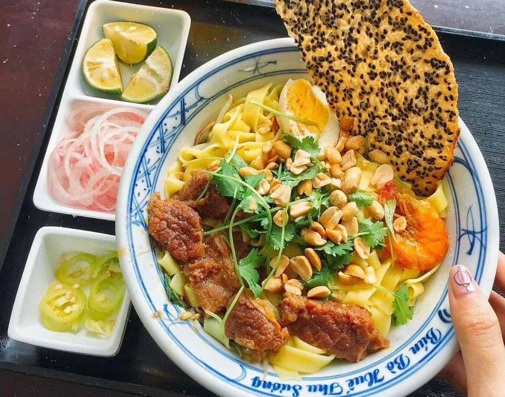 Mì Quảng - ăn tối Đà Nẵng
