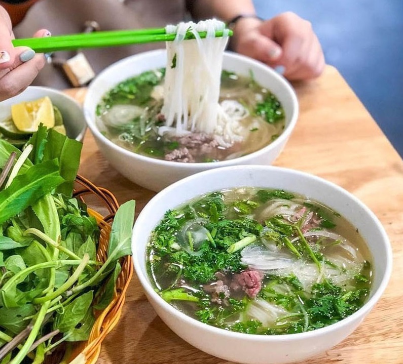 Phở Bò - Ăn tối Lai Châu