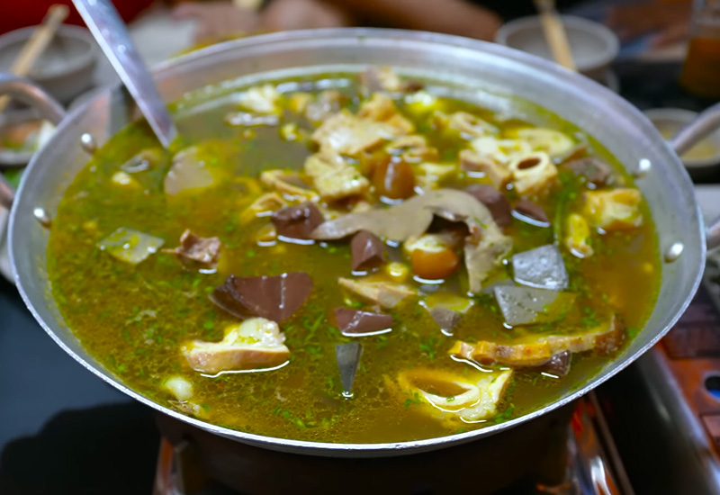 Thắng cố - Ăn tối Yên Bái