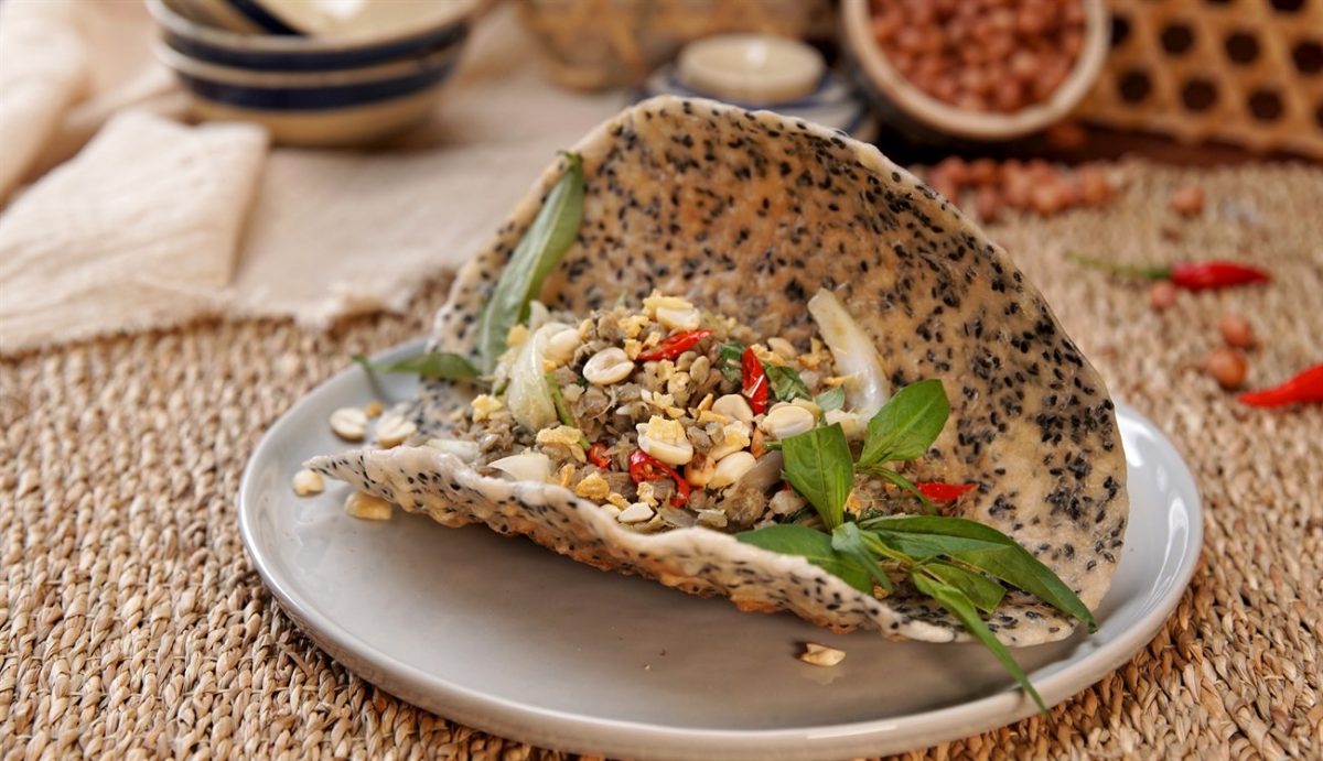 Bánh đa xúc hến - Ăn tối Hà Tĩnh