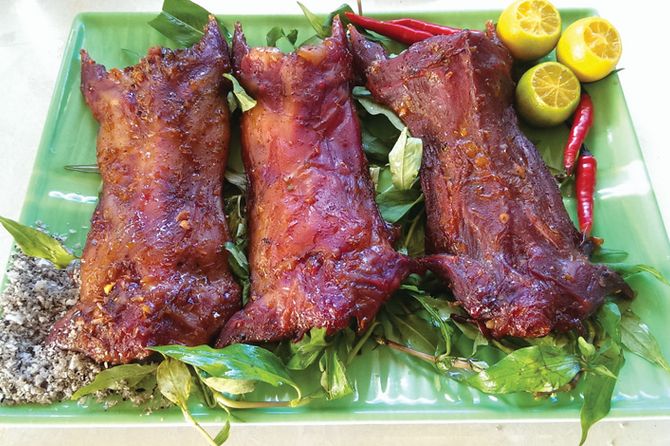 Chuột đồng nướng - Ăn trưa Đồng Tháp