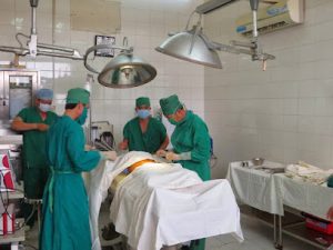 Bệnh Viện Quân - Dân Y Cà Mau- xe cấp cứu Cà Mau