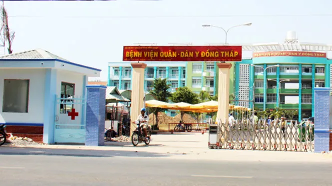 Bệnh Viện Quân Dân Y Đồng Tháp- xe cấp cứu Cao Lãnh