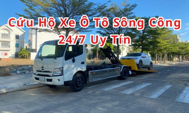Sông Công – TOP 2+ cứu hộ xe ôtô Sông Công 24/7 uy tín 2025