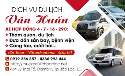 Dịch Vụ Du Lịch Văn Huấn- thuê xe 7 chỗ Bảo Lộc