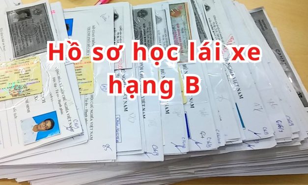 Hồ sơ học lái xe hạng B gồm những gì? Thủ tục học bằng B 2026