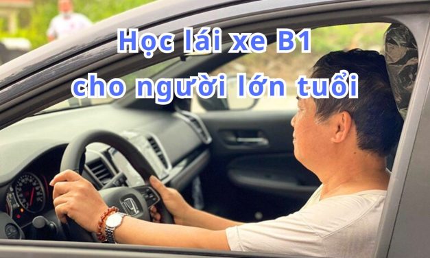 Học Lái Xe B1 Cho Người Lớn Tuổi – Dễ Đậu, An Toàn, Chủ Động!