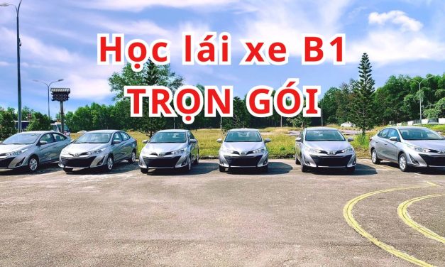 Học Lái Xe B1 Trọn Gói – Giải Pháp An Tâm, Không Lo Phí Ẩn!
